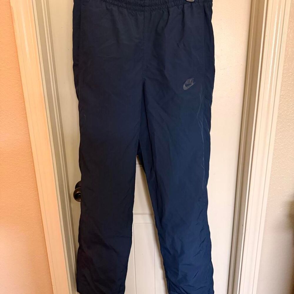 Nike Women's Navy and Blue Trousers